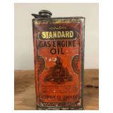 Standard Gas Engine Oil Can