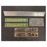 International and Diamond T Emblems