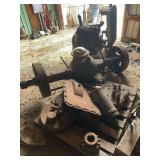 Ford Engine, Rear End, And A Pallet Of Parts