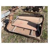 Fire Truck Seat and Hood