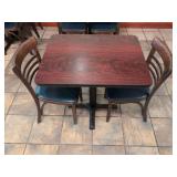 (1) Restaurant Tables 30" x 24" with (2) Chairs