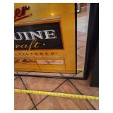 MGD And Coors Light Sign