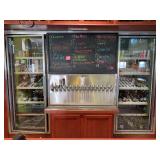 Large Walk In Panel Cooler with Keg System Built In