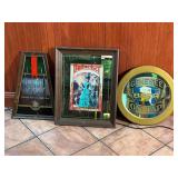 Michelob Light, Budweiser, Geneses Beer Signs