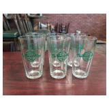 (6) "The Barrel Head" Pint Glasses Killian