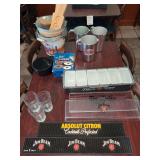 Home Bar Lot - Buckets/Pitchers/Mats