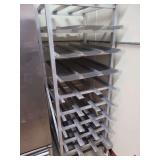 25" W x 72" T x 36" D...Bread Rack