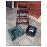 HighChair with (2) Booster Seats