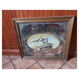 33" W x 26" T....Southern Comfort Mirror