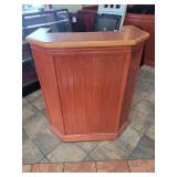 38" W x 40" T x 24" D... Hostess Stand