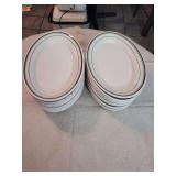 (20) 13" x 9" Tuxton Plates Lot