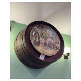 36” T Barrel with a 24” Falstaff Plate