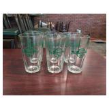 (6) "The Barrel Head" Pint Glasses Killian