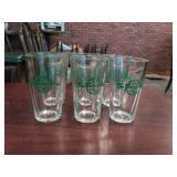 (6) "The Barrel Head" Pint Glasses Killian
