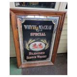 27" W x 37" T White and Mackay Special Mirror Sign
