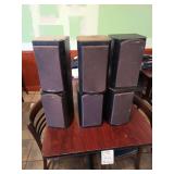 (6) BIC Speakers...model:DV52BLK