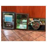 Finlandia Vodka, Tullamore Dew Irish Whiskey, and Ballantines Scotch Whiskey