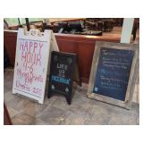 (3) Advertising Signs