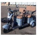 (1) IRGC40 Mini Golf Cart - 110v  Unassembled - Purple