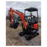 CFG Industrial Mini Excavator - NT20-CZ - RED