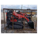 AGT Mini Skid Steer Loader - YSRT14 - Red