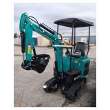 CFG Industrial Mini Excavator - MH12RX - GREEN
