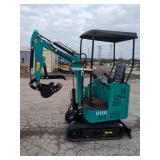 CFG Industrial Mini Excavator - H15R - GREEN
