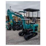 CFG Industrial Mini Excavator - MH12R - GREEN