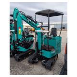 CFG Industrial Mini Excavator - H15R - GREEN