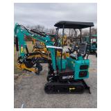 CFG Industrial Mini Excavator - MH12RX - GREEN