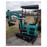 CFG Industrial Mini Excavator - MH12R - GREEN