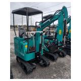 CFG Industrial Mini Excavator - H15R - GREEN