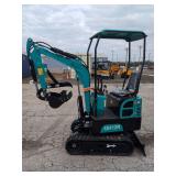 CFG Industrial Mini Excavator - QH12R - GREEN