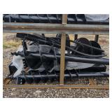 (1) Mower King SSECAG-Y - Skid Steer Auger Set - 3 pc. 6", 12", and 14"