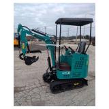 CFG Industrial Mini Excavator - H15R - GREEN