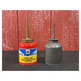 (2) IH Oil Cans