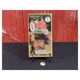 (2) Case Mirror Thermometer + Button