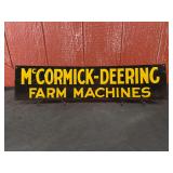 McCormick-Deering Farm Machines SST Sign