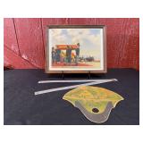 (3) MM Print, Fan, Yardstick