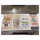 (4) Seed Bags