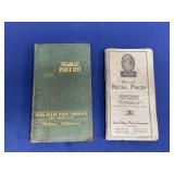 (2) John Deere Retail Price Lists