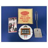 (4) Oil + Gas Advertising Lot