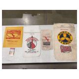 (5) Bags, Chamois, Sales Literature