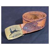 John Deere Belt Buckle w/Belt