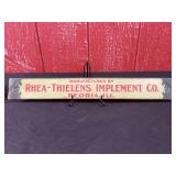 Rhea-Thielens Implement Co. SST Sign