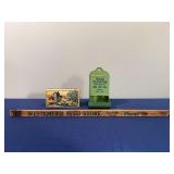 (2) Yardstick + Matchbox Holder