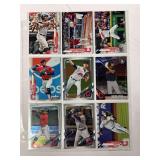 (16) Cleveland Indians/Guardians Stars Baseball Cards