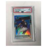 2020 Donruss Optic Carolina #83 Michael Baez ROOKIE Graded PSA 9