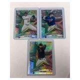 (3) Topps Chrome MLB Future Star HOLO ROOKIES (Gallen, Williams)