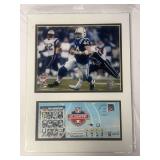 2006 USPS Indianapolis Colts 2006 Dallas Clark AFC Champions Portait